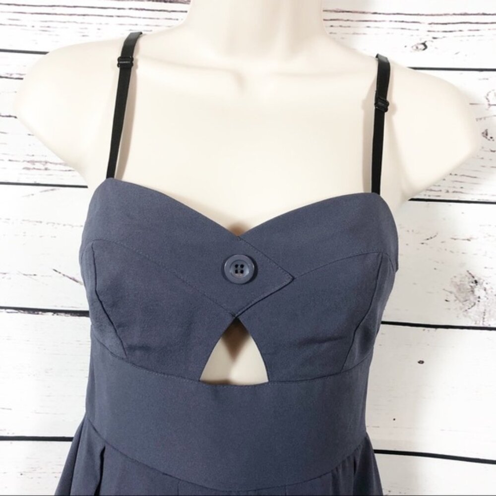 Keepsake The Label Keyhole Strappy Skater Dress